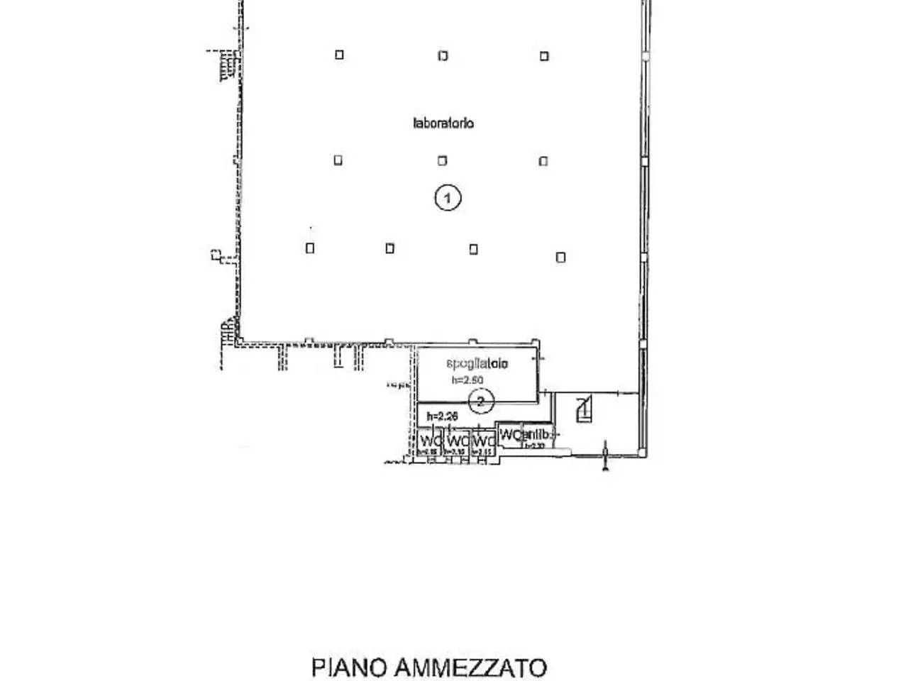 Palazzina commerciale in Via Carlo Alberto dalla Chiesa 23, Baronissi, {3} - Planimetria 1