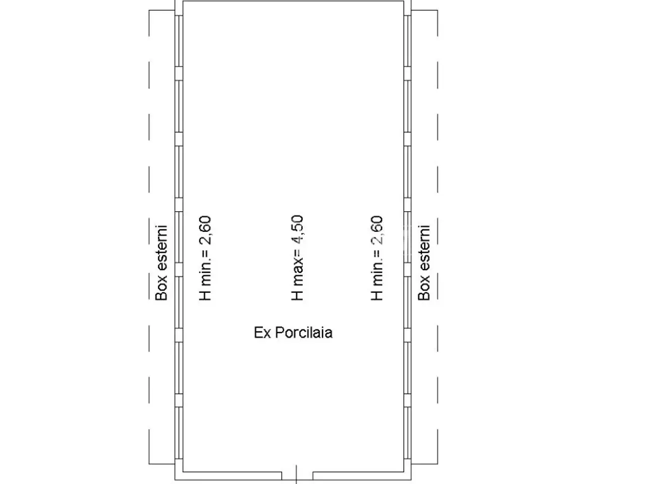 Magazzino in Via San Gaetano 819/B, San Cesario Sul Panaro, {3} - Planimetria 1