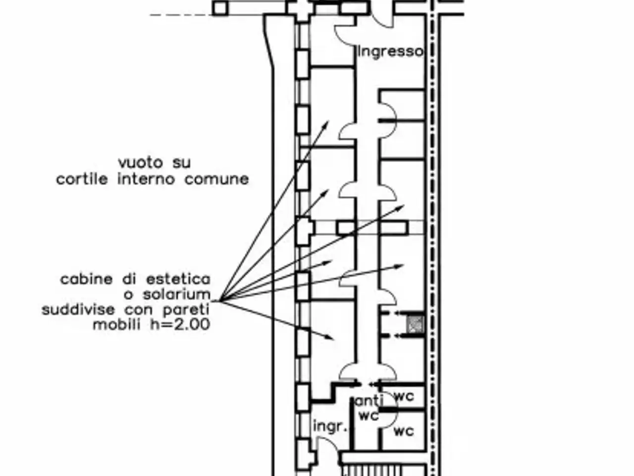 Negozio in Corso Torino 4, Pinerolo, {3} - Planimetria 1
