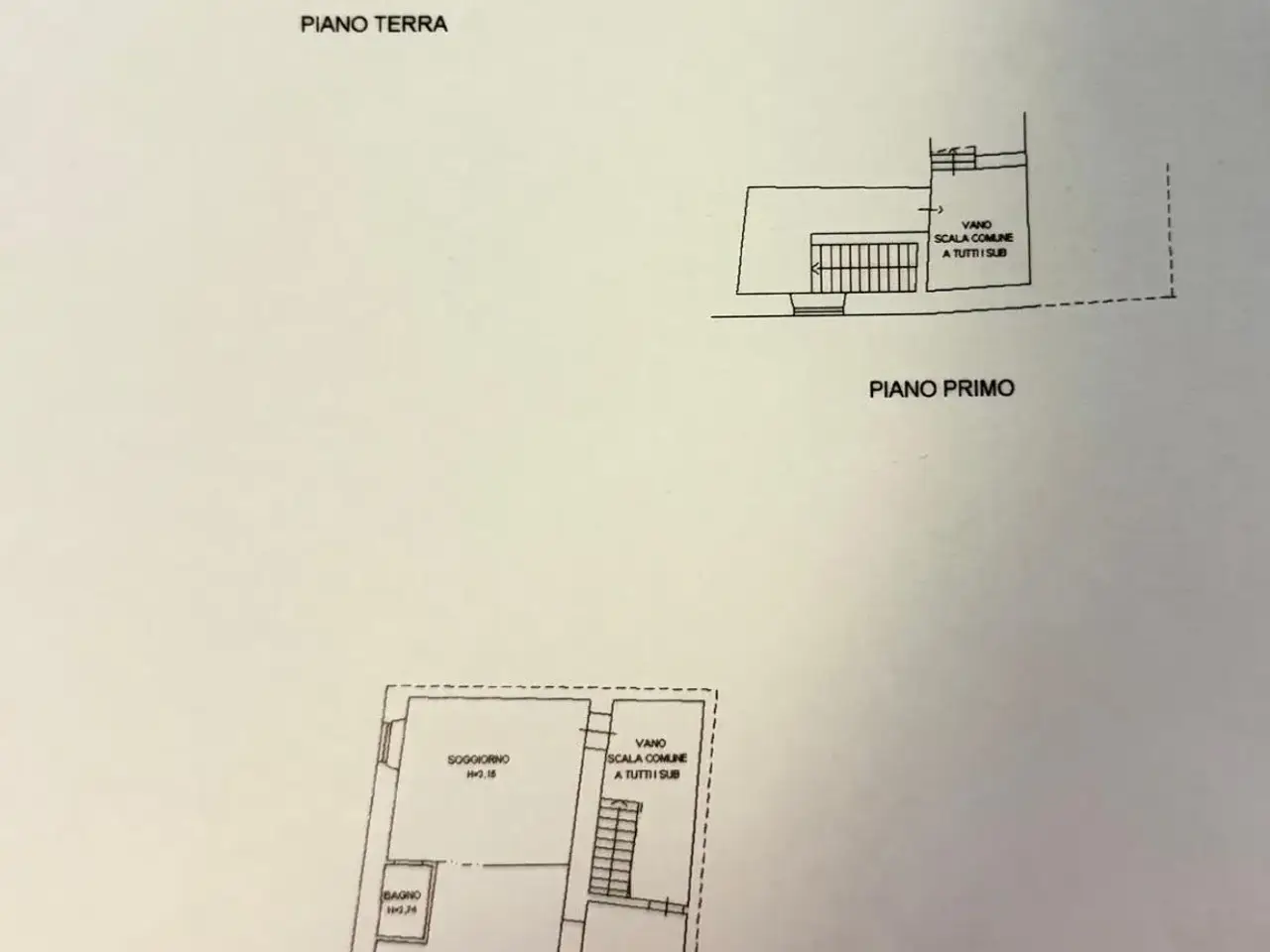 Trilocale in vendita, Via Rondo', Licciana Nardi - Planimetria 1