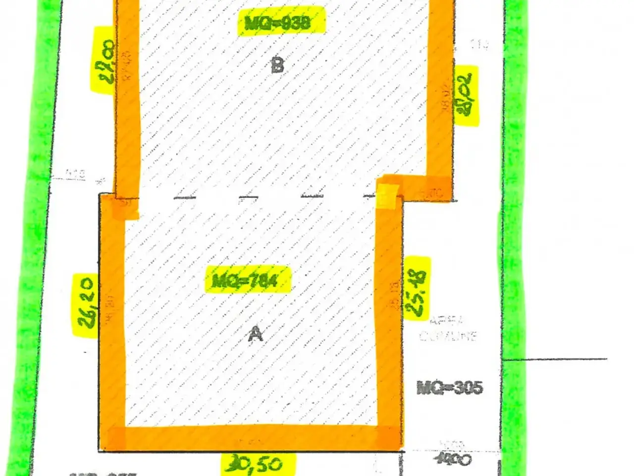 Capannone in Via Loredan, Rovolon, {3} - Planimetria 1