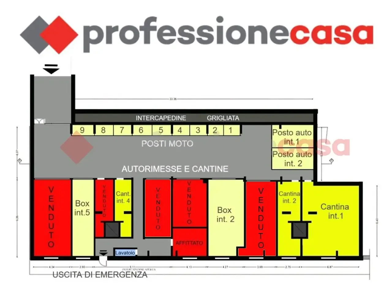 Magazzino in Via George Byron 12, Roma, {3} - Planimetria 1