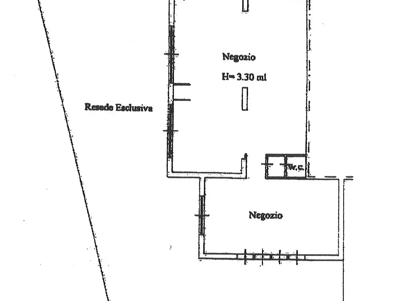 Negozio in , Coreglia Antelminelli, {3} - Planimetria 1