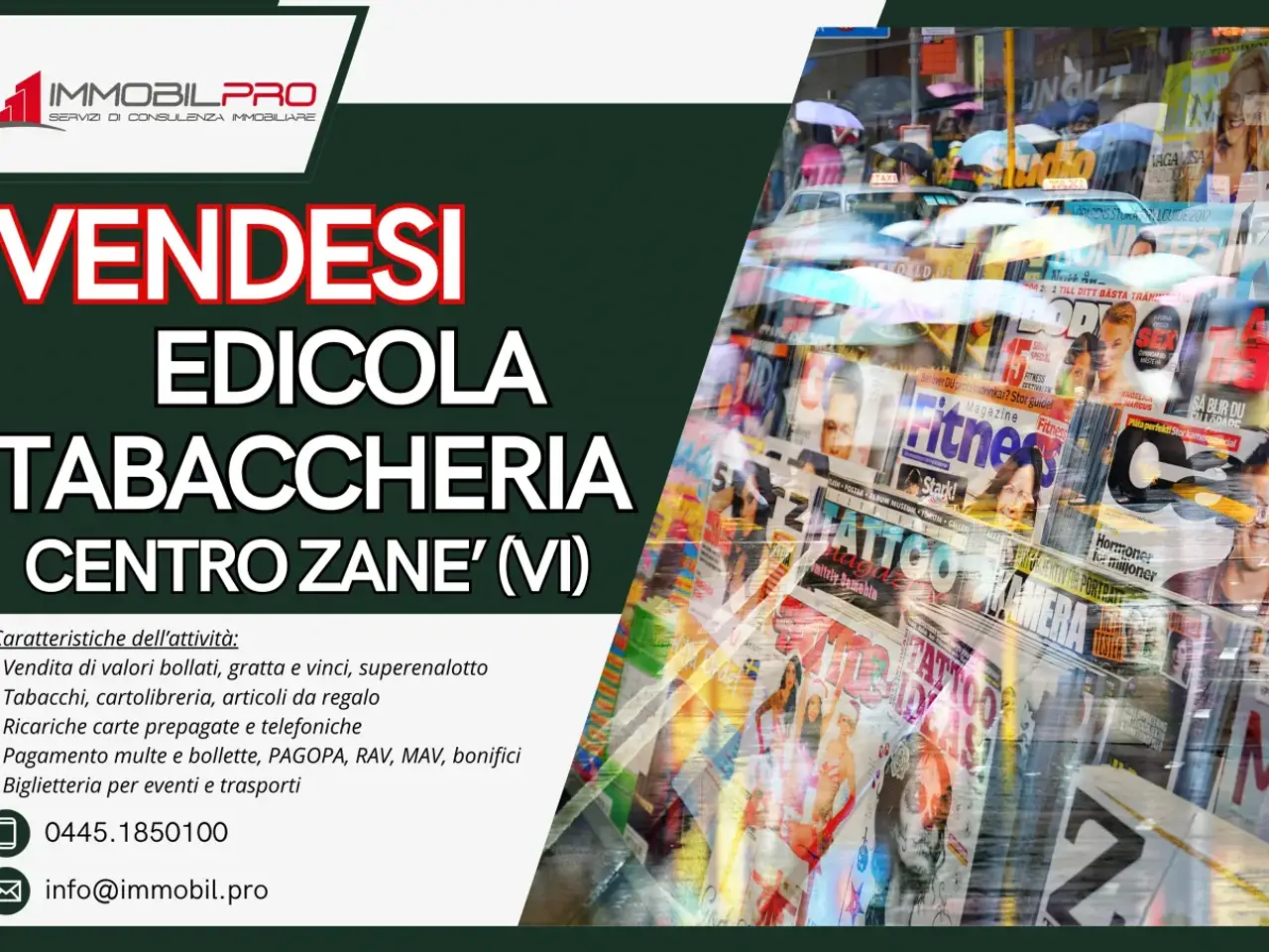 Edicola in Via Roma, 11, Zane', {3} - Foto 1