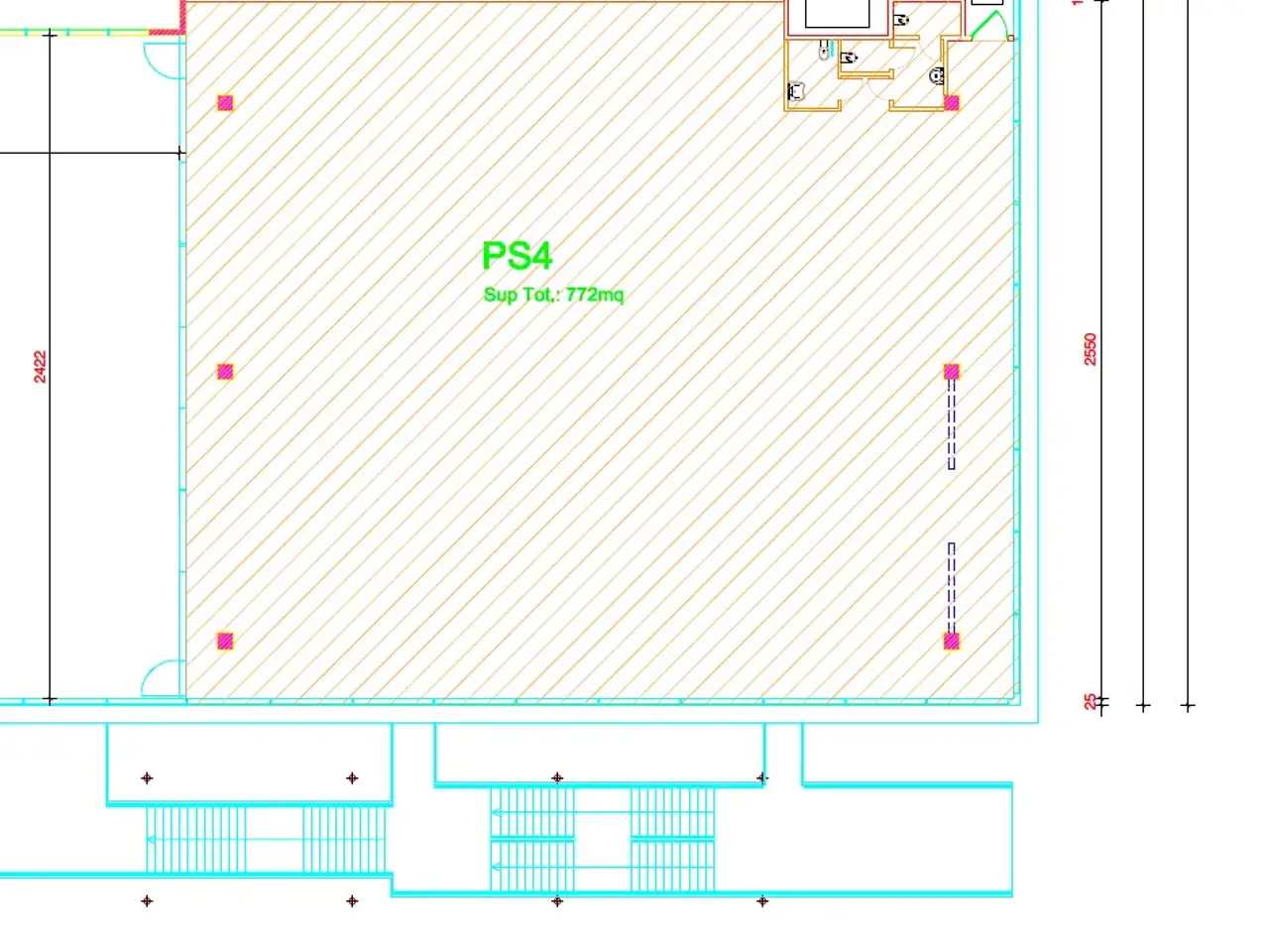 Ufficio in Via Perteselle, San Martino Di Lupari, {3} - Planimetria 1