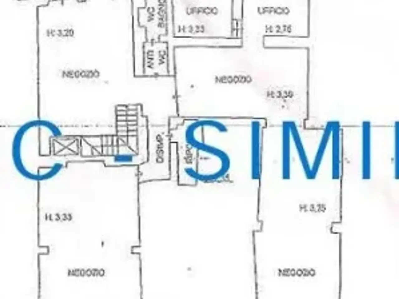 Negozio in Via dei Tornabuoni 14, Firenze, {3} - Planimetria 1