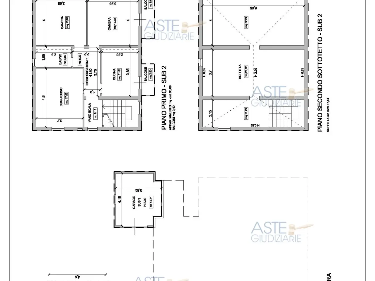 Garage in Via Calabria, 109, 60035 Jesi An, Italia 109, Jesi, {3} - Planimetria 1