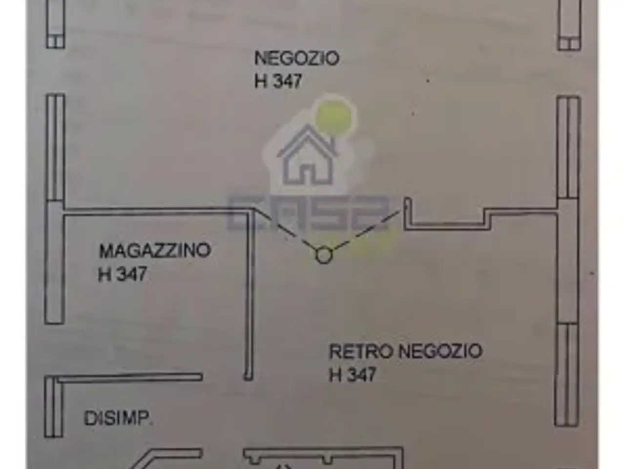 Negozio in Via Mulino Vecchio, Casalmaggiore, {3} - Planimetria 1