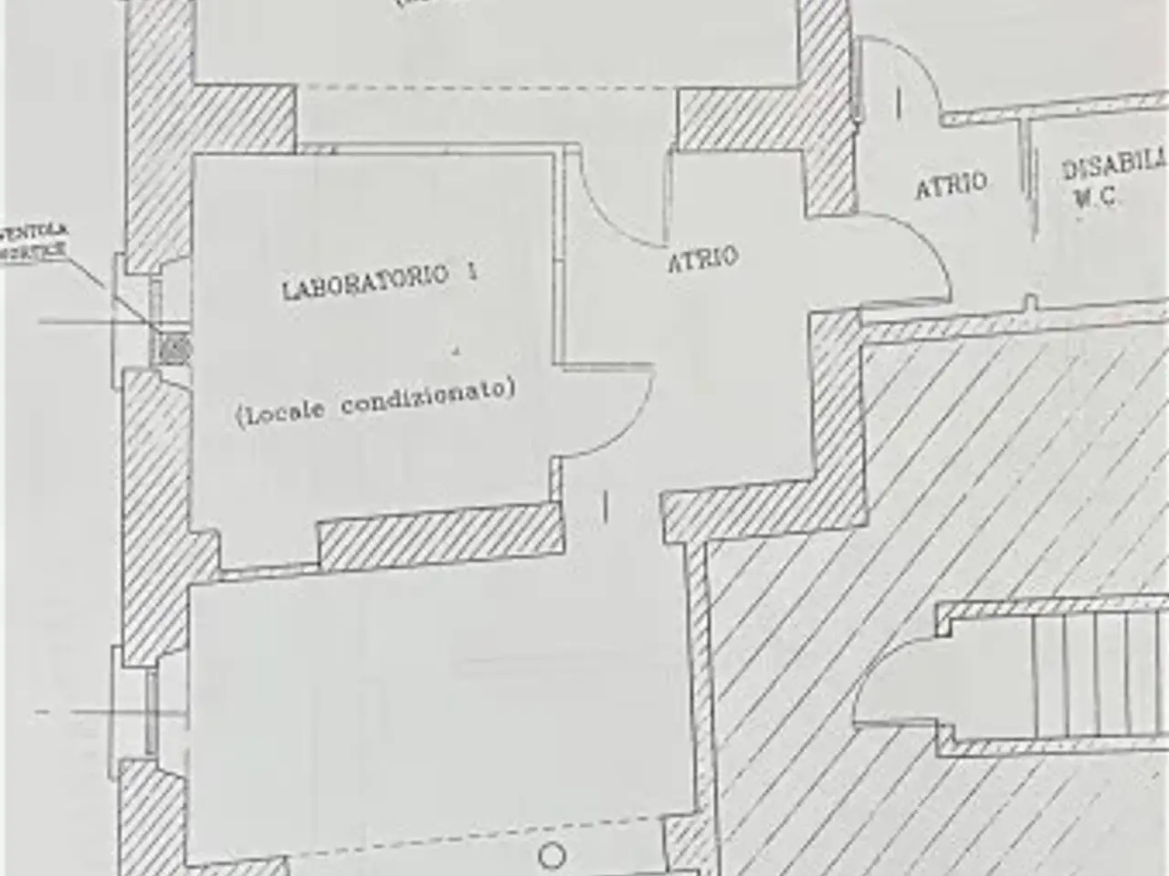 Ufficio in Via dei Mille 39, Brescia, {3} - Planimetria 1