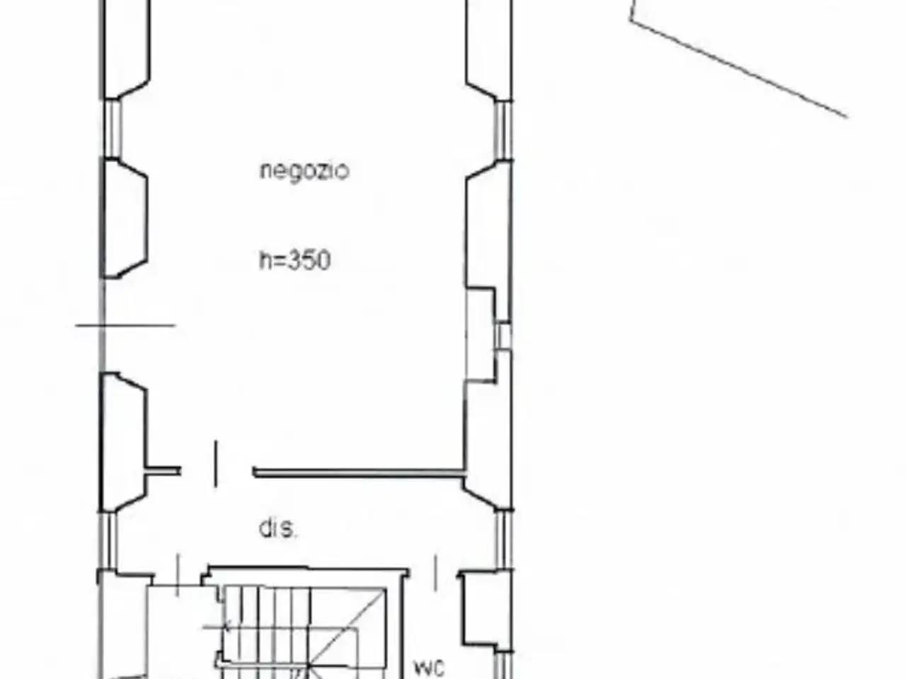 Ufficio in Piazza Cavour 1, Chiari, {3} - Planimetria 1