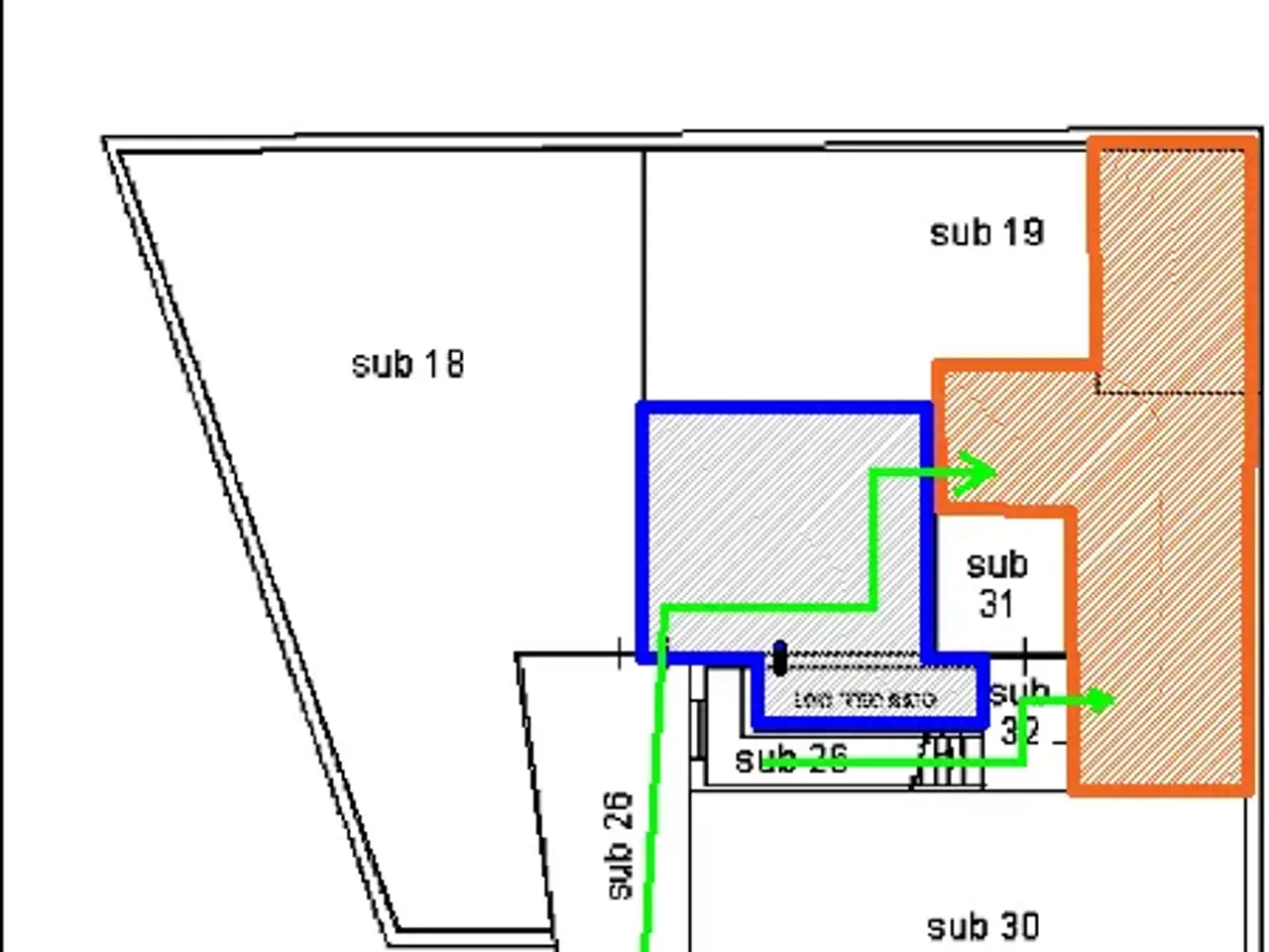 Ufficio in Vicolo Nicola Antonio Porpora, Caserta, {3} - Planimetria 1