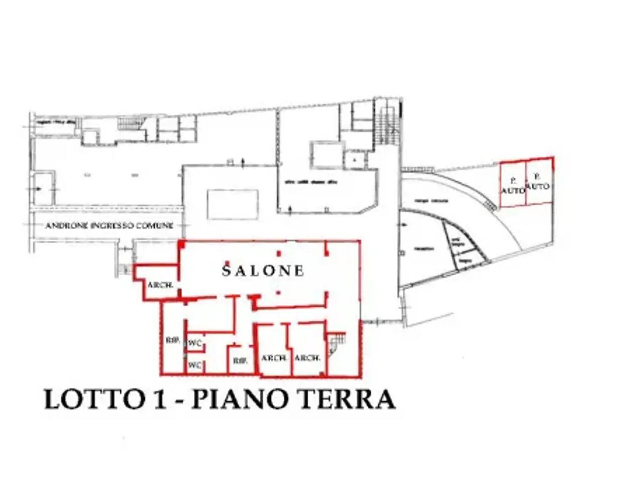 Ufficio in Corso Vittorio Emanuele II 29, Mantova, {3} - Planimetria 1