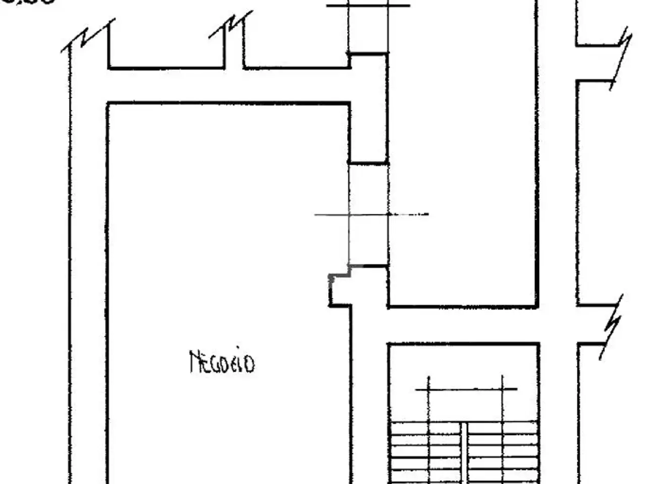 Negozio in V.Gaetano di Biasio, Cassino, {3} - Planimetria 1