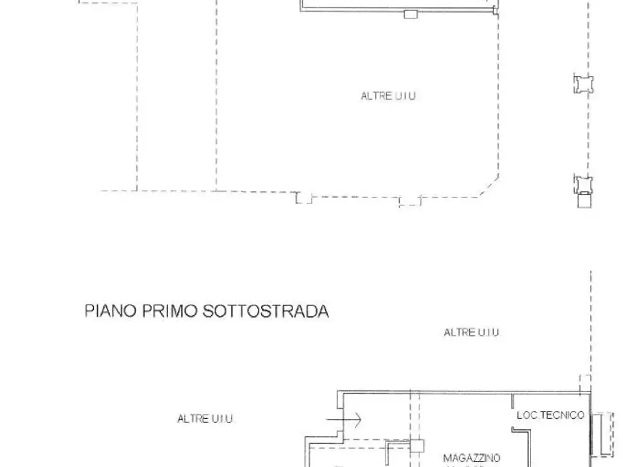 Negozio in Negozio Via Vicolo Trivelli 1, Reggio Emilia, {3} - Planimetria 1