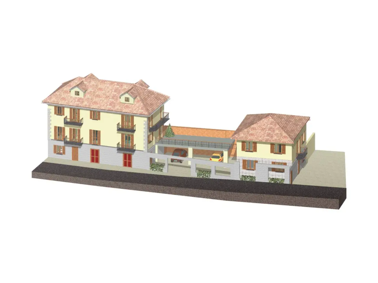 Albergo in Frazione Serravalle 4, Asti, {3} - Planimetria 1