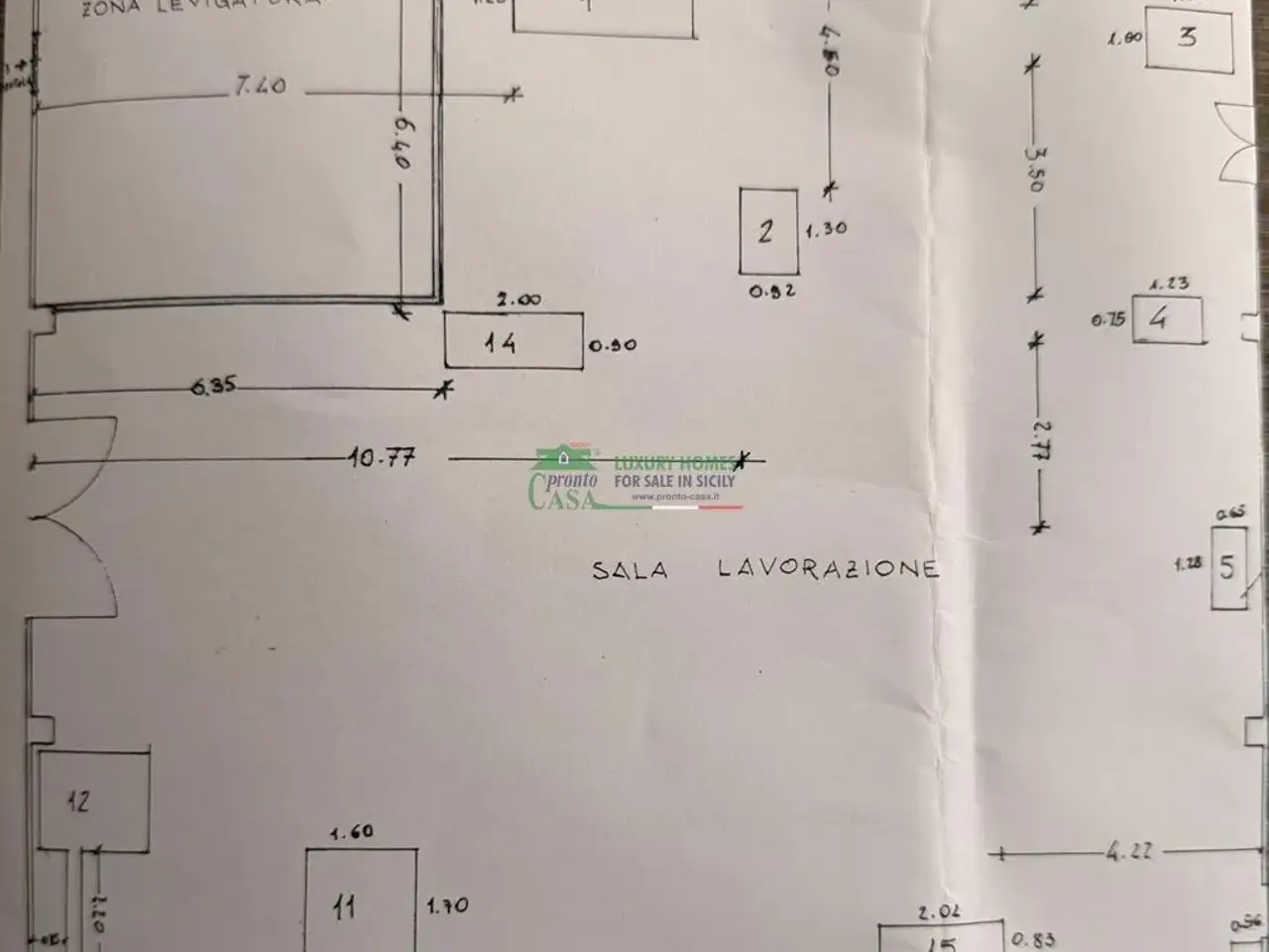 Capannone in Zona Industriale 3° Fase Viale, Ragusa, {3} - Planimetria 1