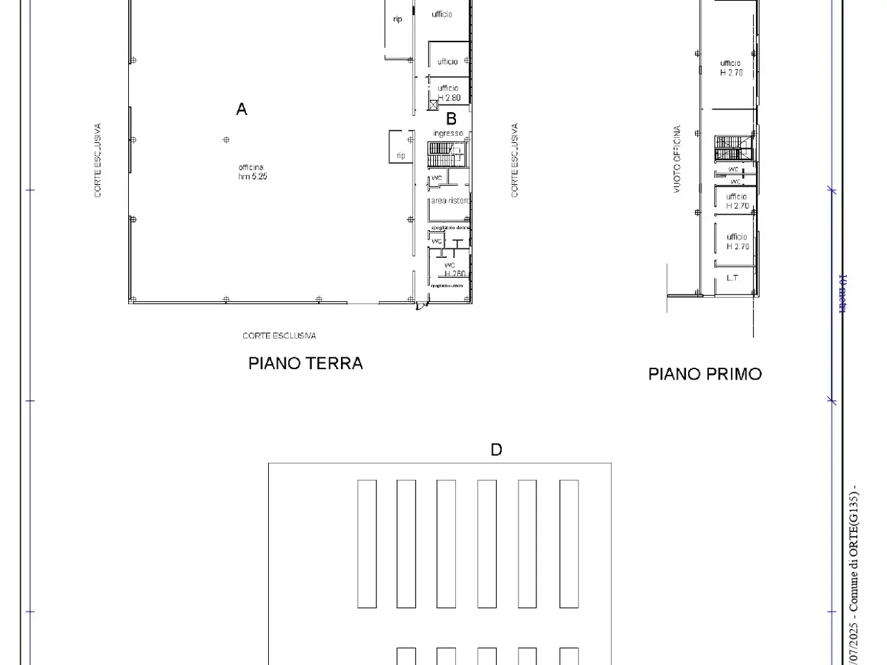 Capannone in Via Amerina, Orte, {3} - Planimetria 1