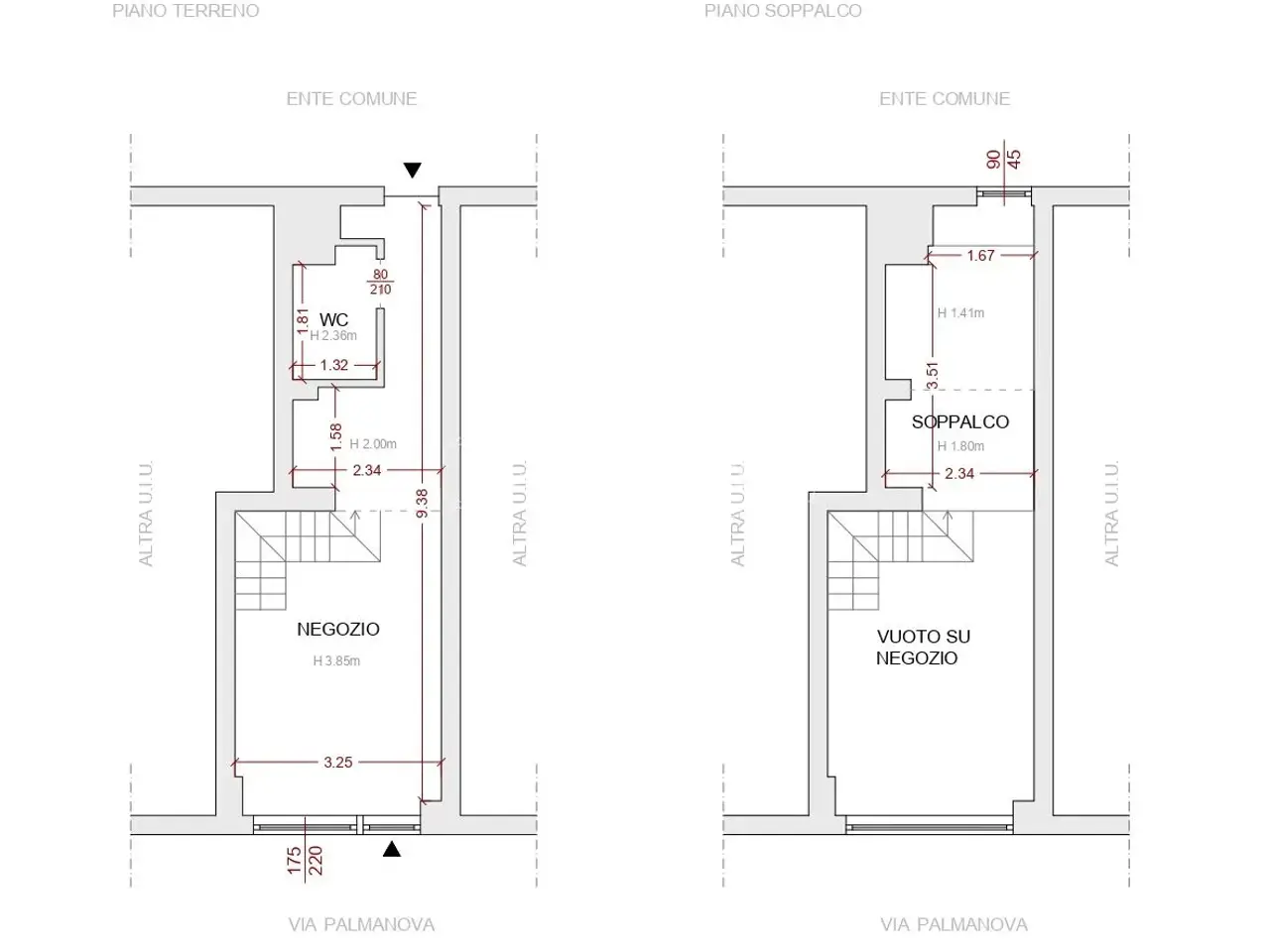 Negozio in Via Palmanova 152, Milano, {3} - Planimetria 1