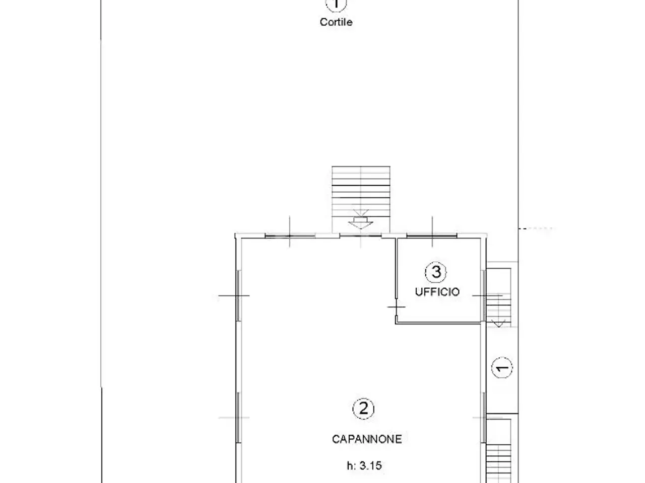 Magazzino in Via Torino 490, Brandizzo, {3} - Planimetria 1