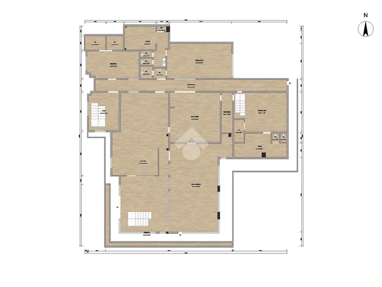 Negozio in Via S. Martino del Carso 45, Manerbio, {3} - Planimetria 1