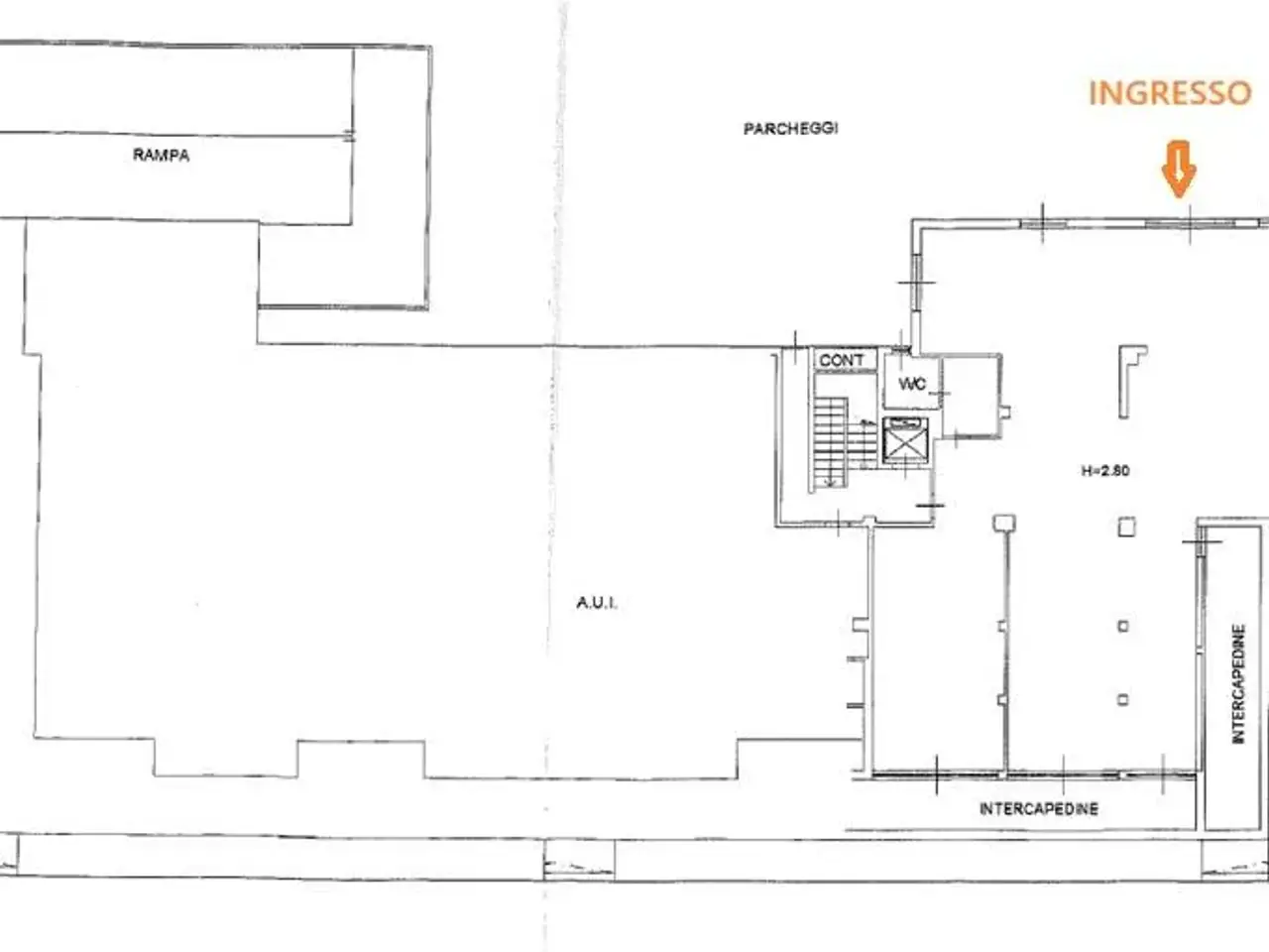 Magazzino in Viale Borri 162, Varese, {3} - Planimetria 1