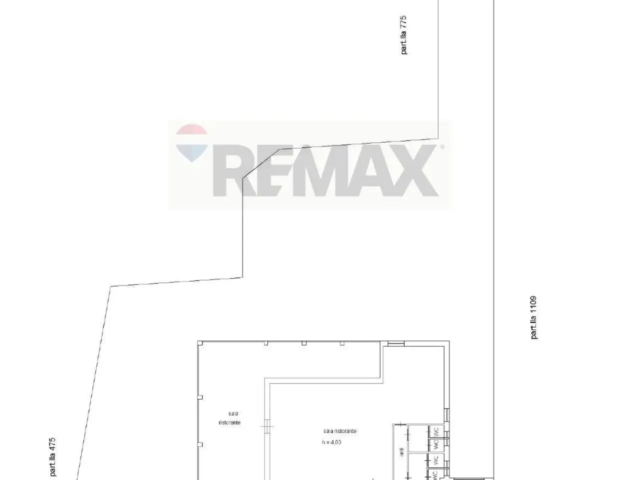 Negozio in Via Cisternino /S.P. 134 -, Locorotondo, {3} - Planimetria 1