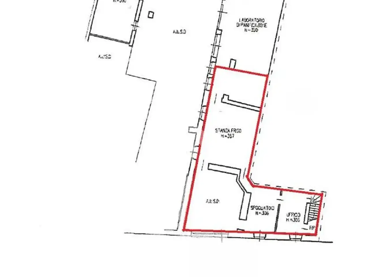 Negozio in Via Via G. Garibaldi 27, Castiglione Delle Stiviere, {3} - Planimetria 1