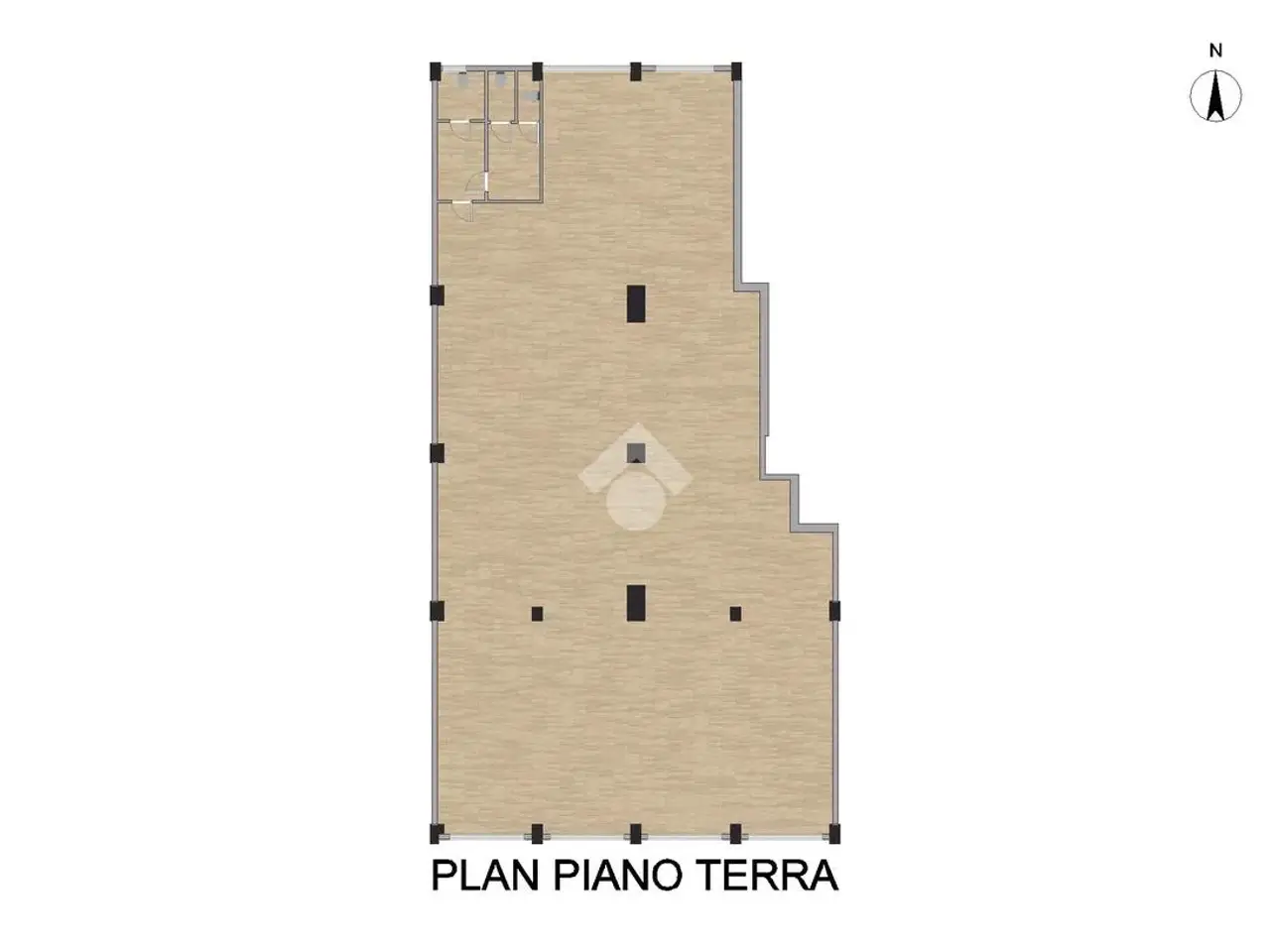 Negozio in Via Dante Ruffini 8, Cremona, {3} - Planimetria 1