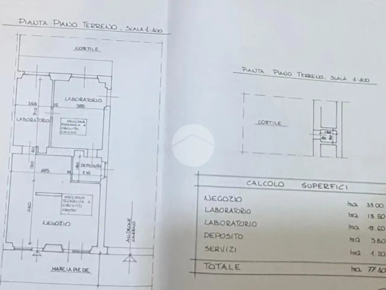 Negozio in Via Sant'Antonio da Padova 3, Torino, {3} - Planimetria 1