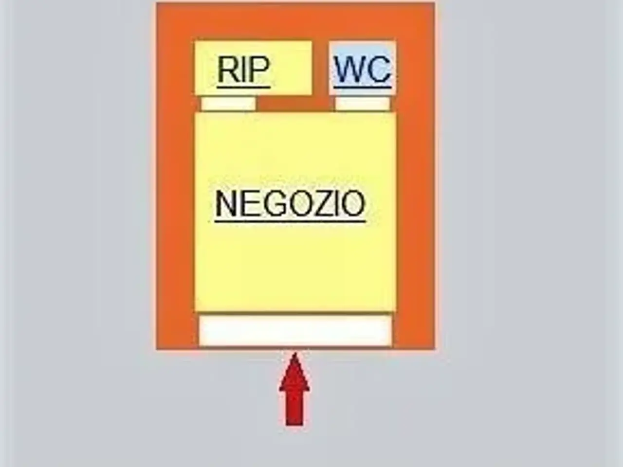 Negozio in Via Monte San Michele 69, Tradate, {3} - Planimetria 1
