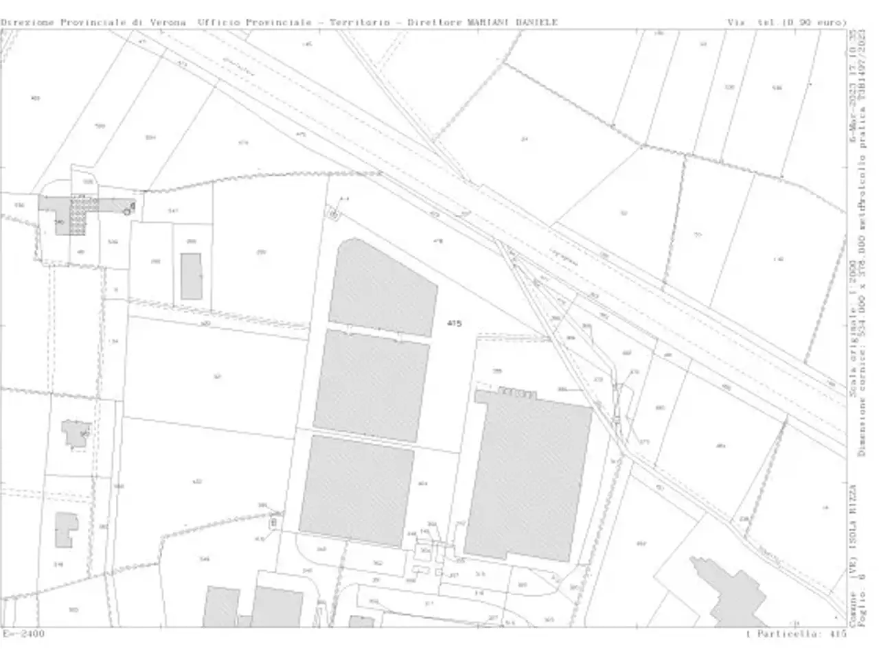 Negozio in Via Corte Capra Snc, Isola Rizza, {3} - Planimetria 1