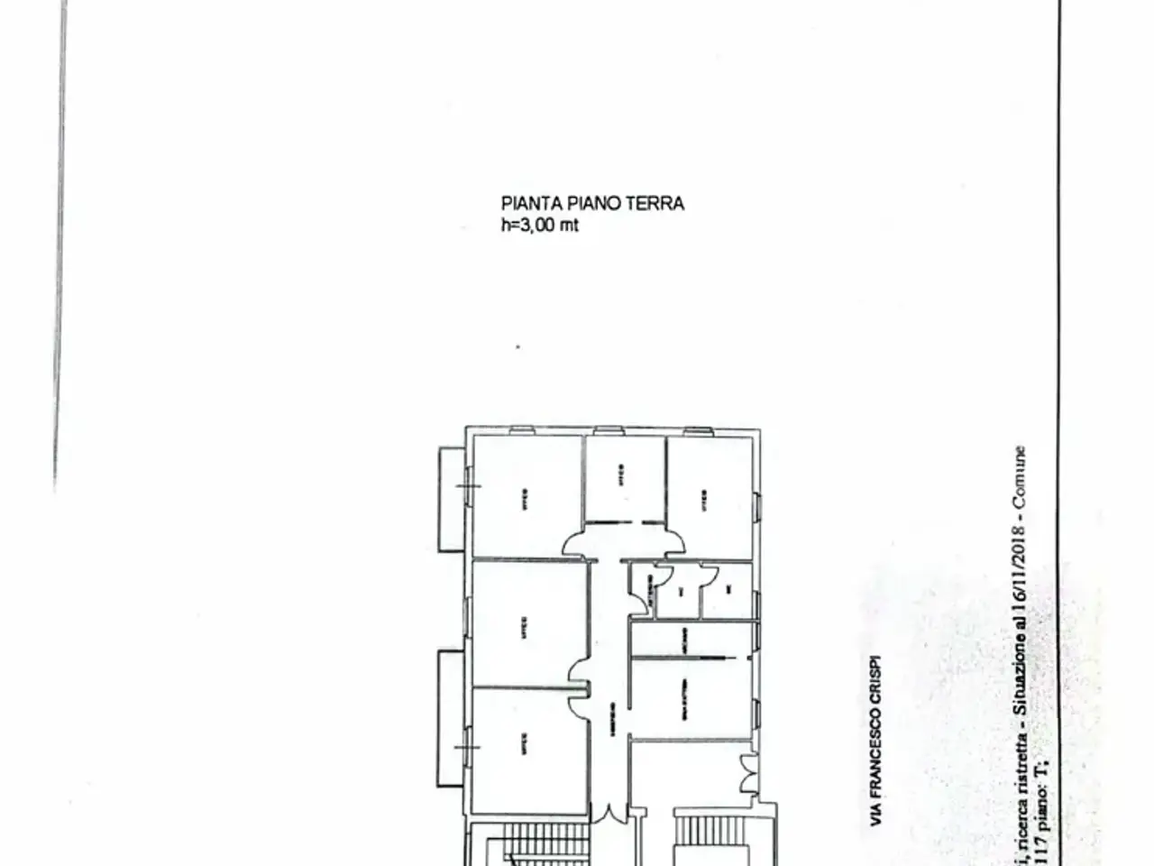 Ufficio in Via Crispi 117, Catanzaro, {3} - Planimetria 1