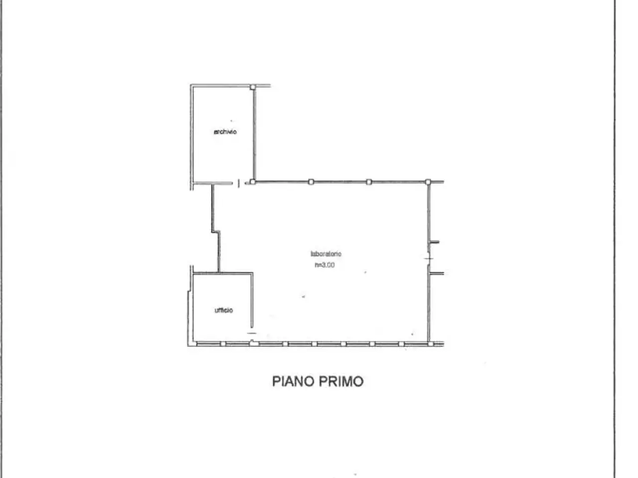 Ufficio in Via Giovanni V Schiaparelli 7, Verona, {3} - Planimetria 1