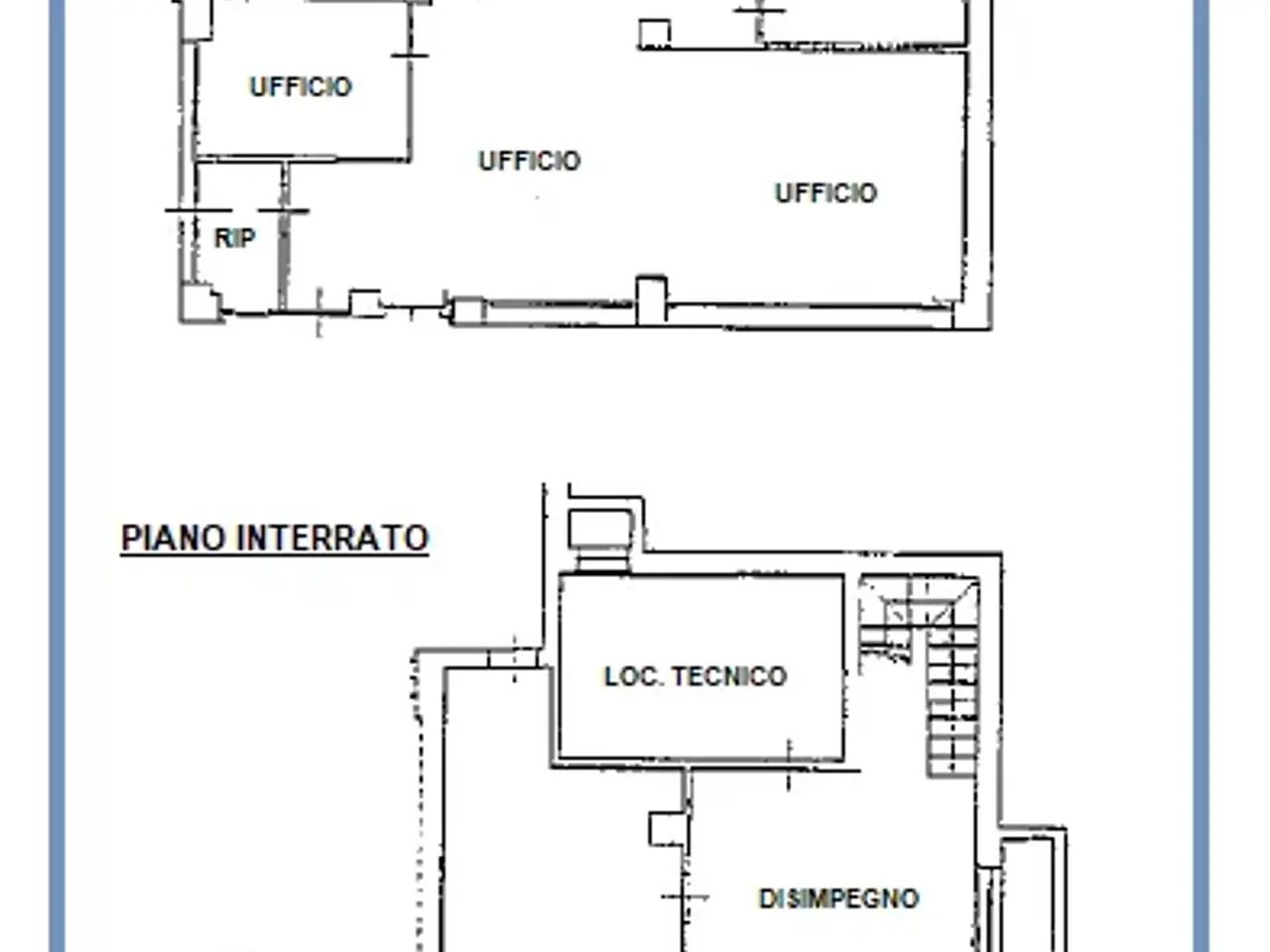 Ufficio in Via Corsica, Brescia, {3} - Planimetria 1