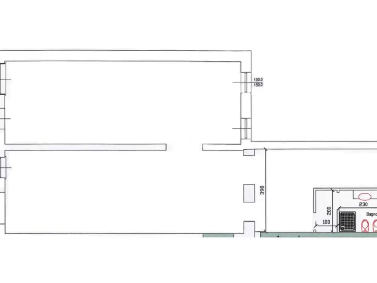 Negozio in Corso Venezia 33, Verona, {3} - Planimetria 1
