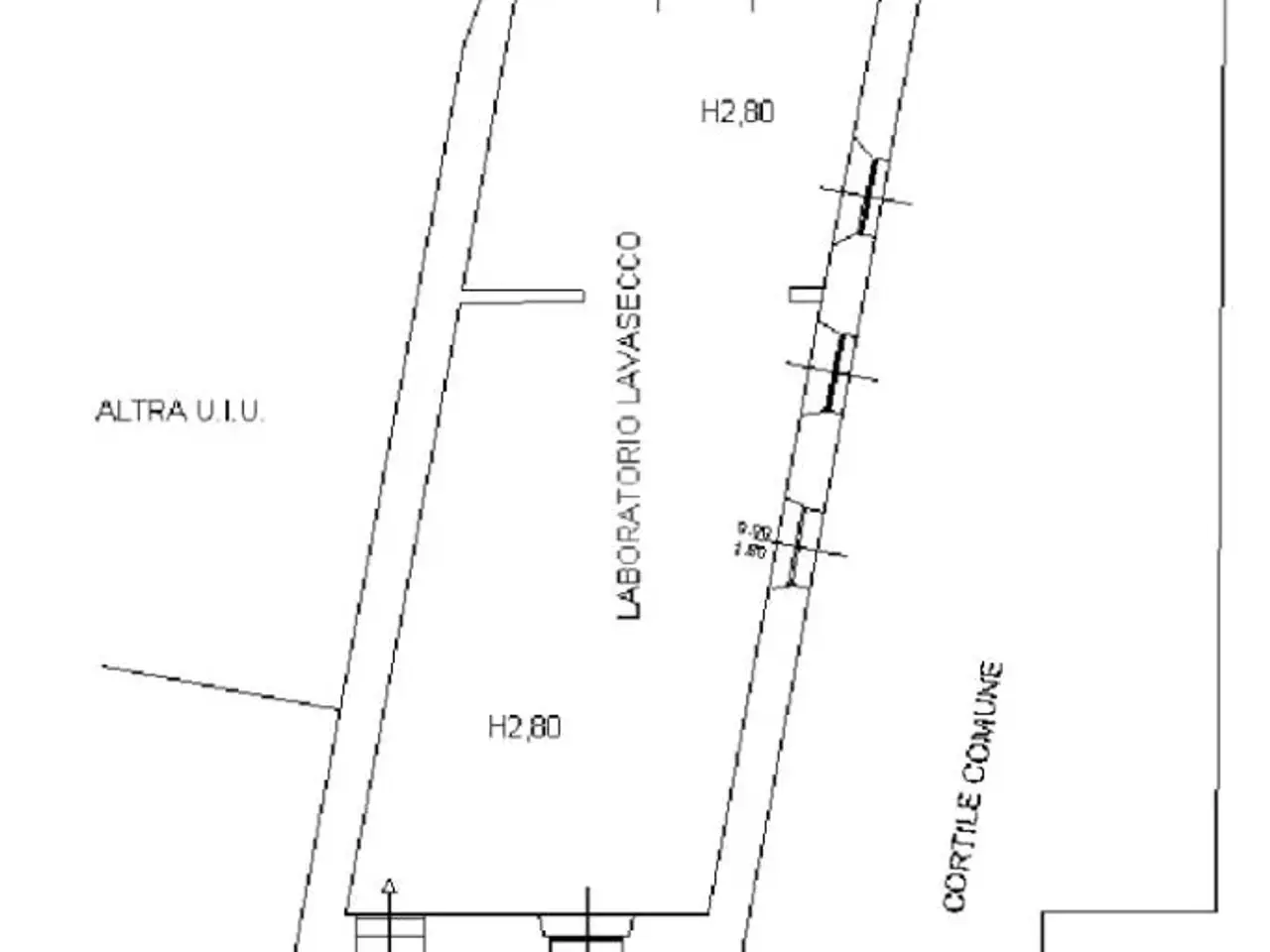 Laboratorio in Via Sottoripa 8, Seriate, {3} - Planimetria 1
