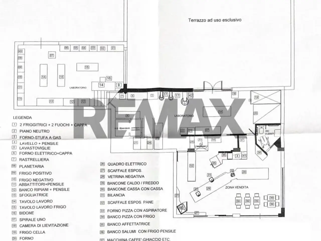 Laboratorio in Piazza Indipendenza 1, Paterno', {3} - Planimetria 1