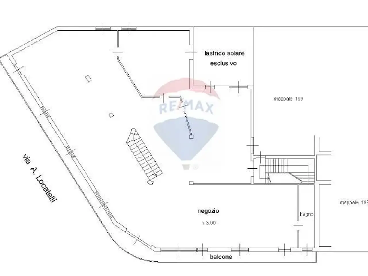 Ufficio in Vittorio Veneto 39, Bonate Sotto, {3} - Planimetria 1