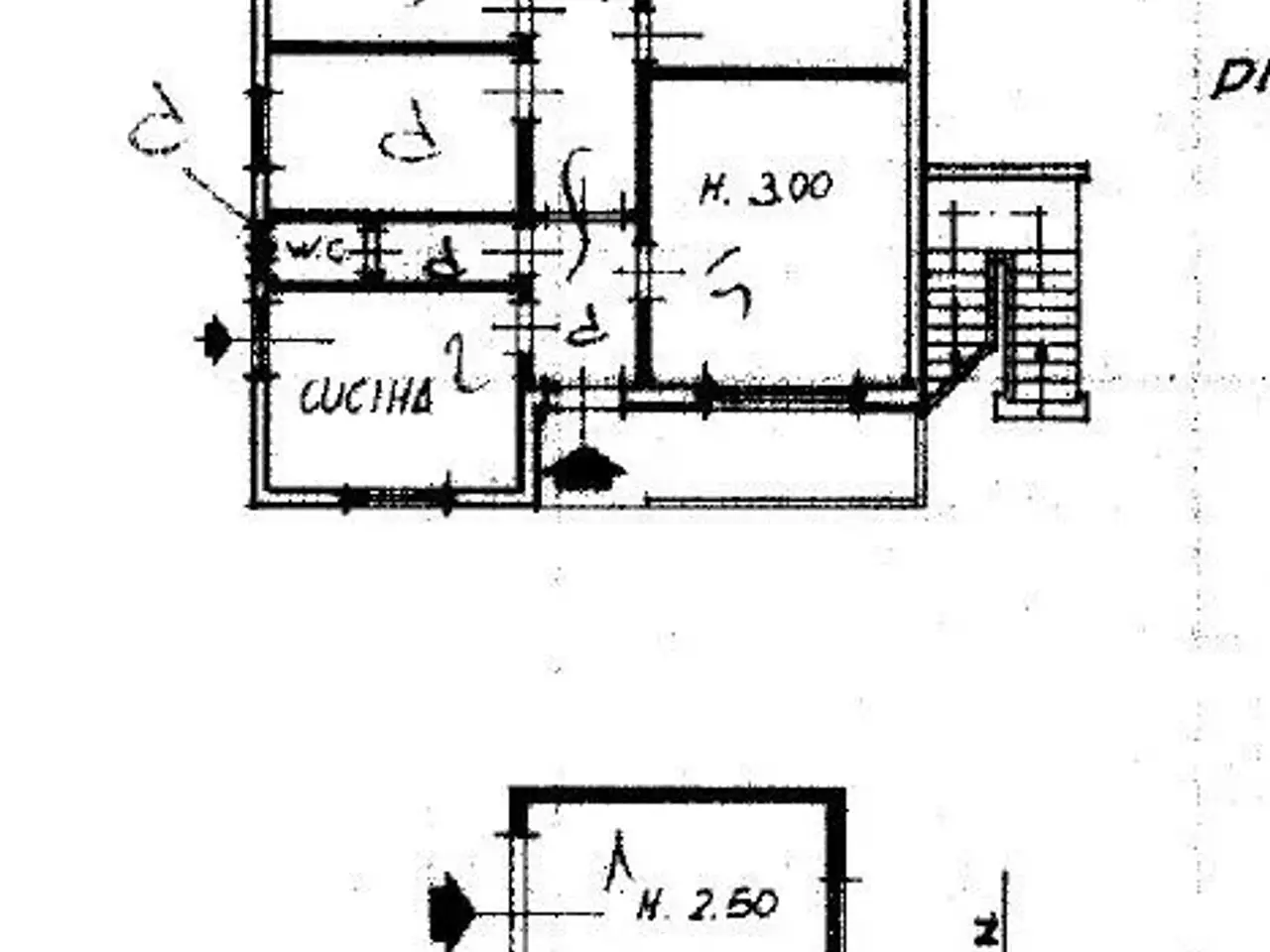 Villa in vendita, Via dei Marzi 104, Lucca - Planimetria 1