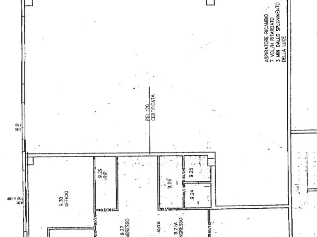 Ufficio in Via Cartiera 90, Sasso Marconi, {3} - Planimetria 1