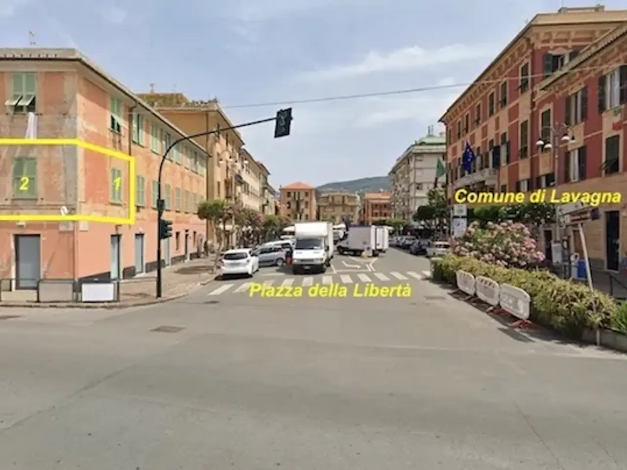 Appartamento in Piazza della Libertà, Lavagna - Planimetria 1