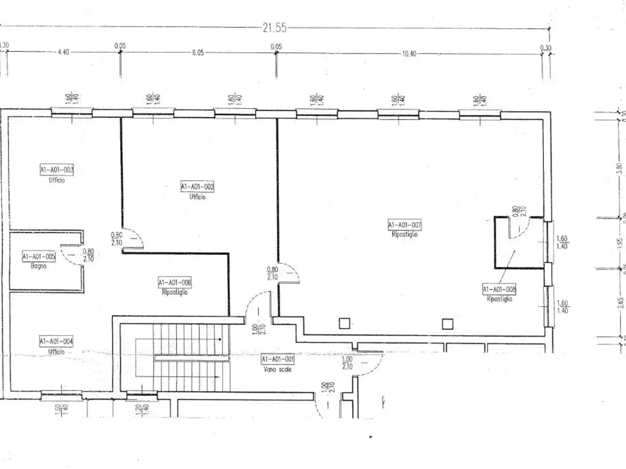 Ufficio in Via dell'Artigianato 26, Padova, {3} - Planimetria 1