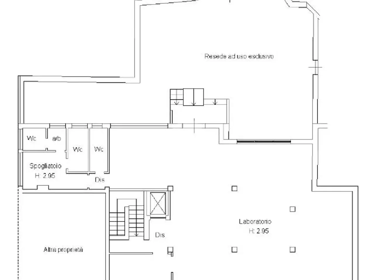 Laboratorio in Via Torricella, Campi Bisenzio, {3} - Planimetria 1