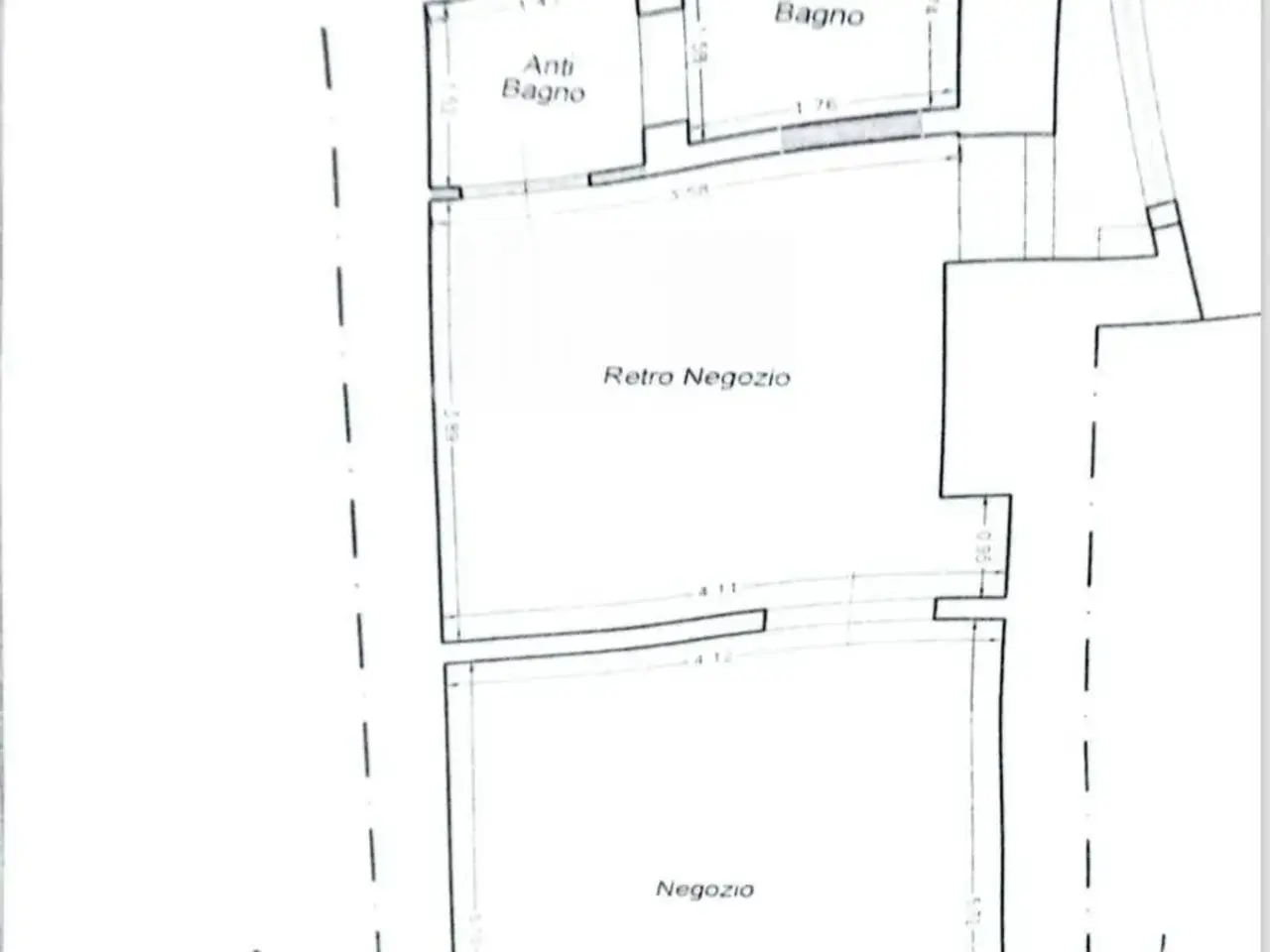 Negozio in Via Archimede 71, Ragusa, {3} - Planimetria 1