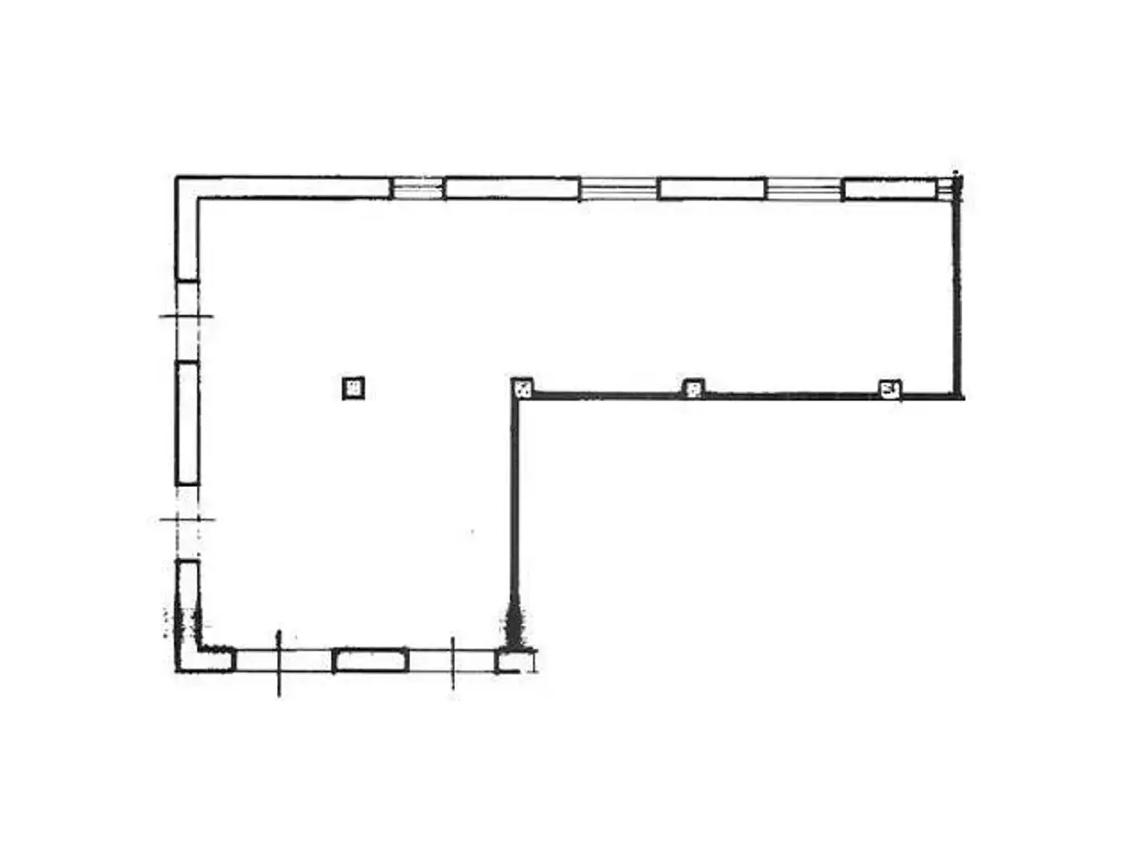 Magazzino in Via della Valle, Martina Franca, {3} - Planimetria 1