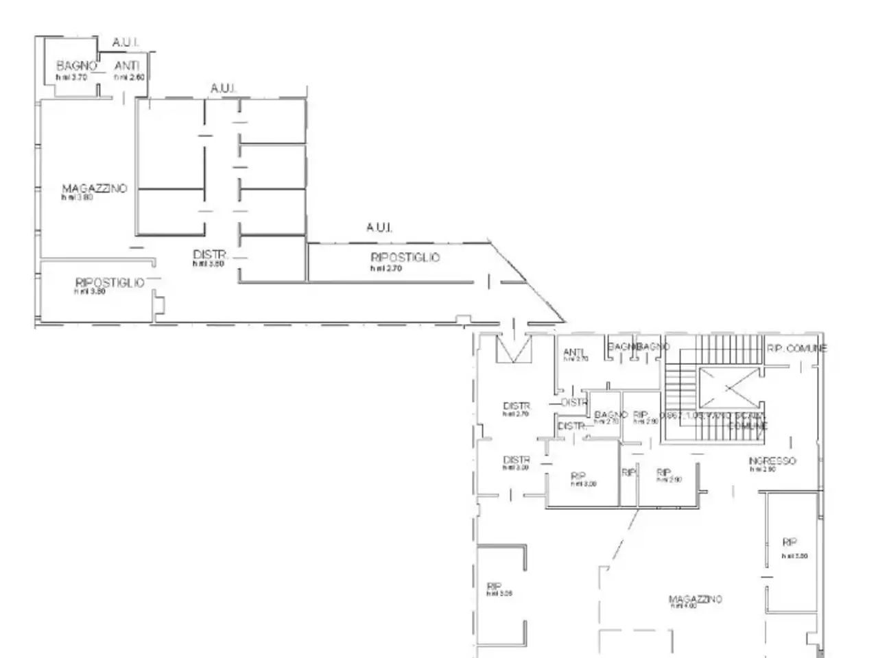 Esercizio commerciale in Via del Lavoro 1, Torri Di Quartesolo, {3} - Planimetria 1