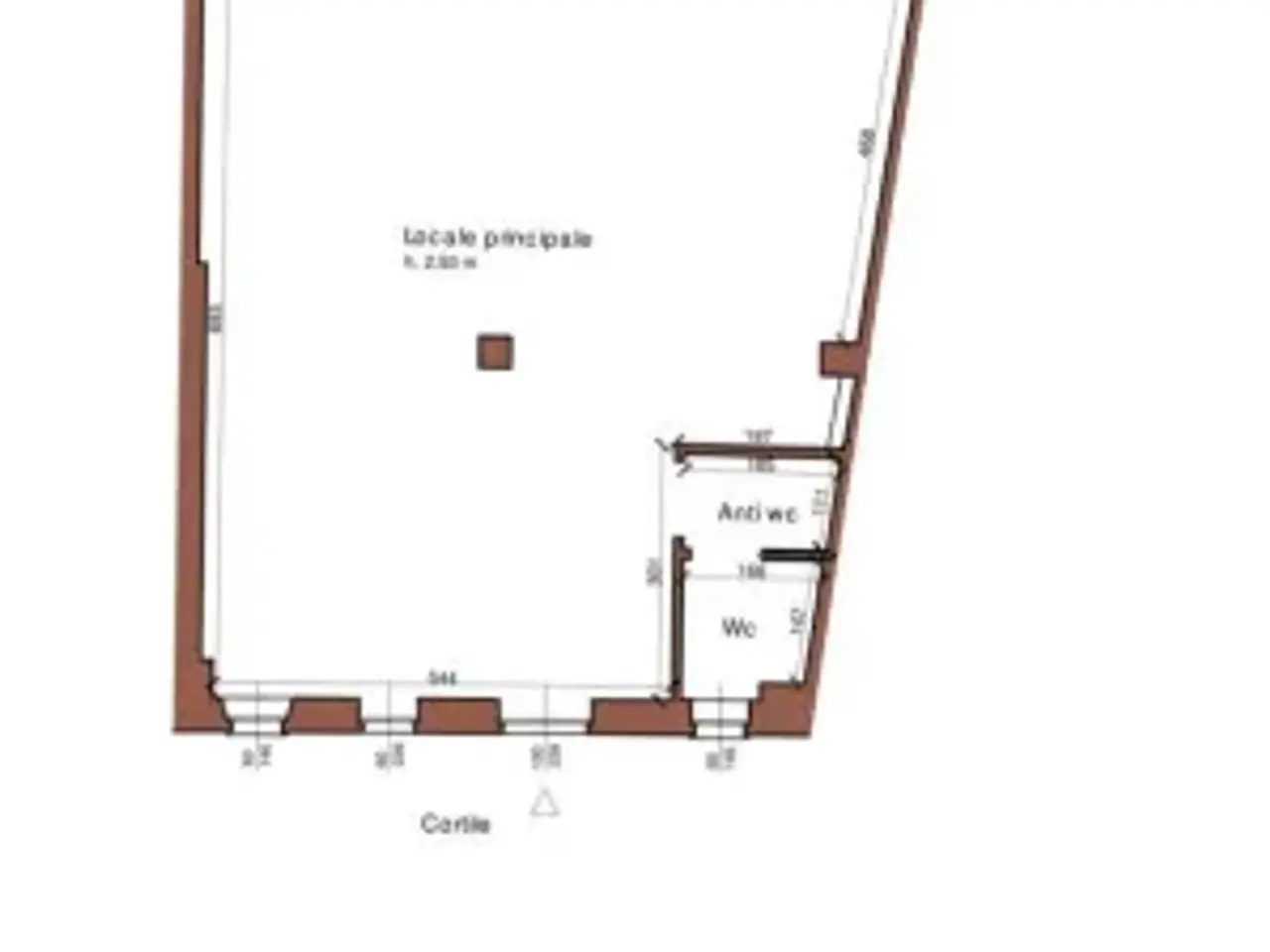 Negozio in Via Guttuari, Asti, {3} - Planimetria 1