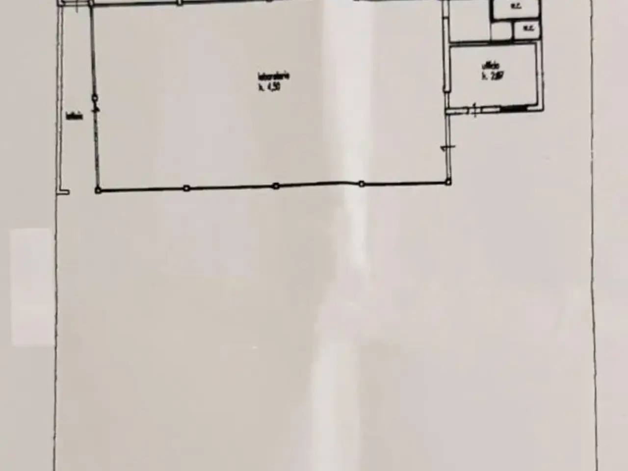 Capannone in , Capannori, {3} - Planimetria 1