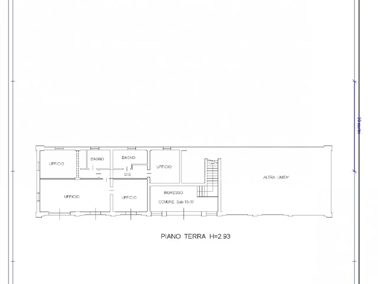 Ufficio in Via Martignon, Mestrino, {3} - Planimetria 1