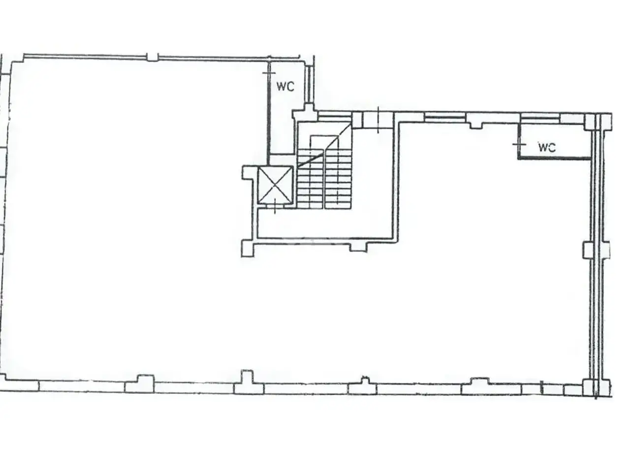 Negozio in Via Monte Sabotino 50, Foggia, {3} - Planimetria 1